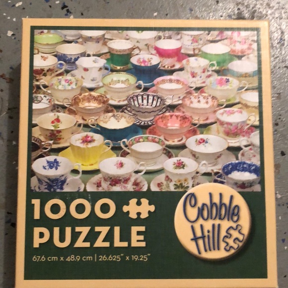 Games Teacups Jigsaw Puzzle 100 Pieces Poshmark
